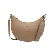 Aarni hirvennahka olkalaukku luna kulta hiekka sand