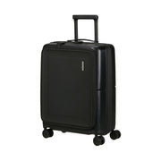 American Tourister Dashpop etutaskulla musta lentolaukku etuviisto