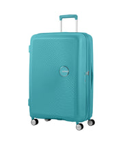 American tourister soundbox iso turkoosi matkalaukku turquoise tonic