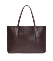 Calvin klein emblem iso olkalaukku punainen viininpunainen