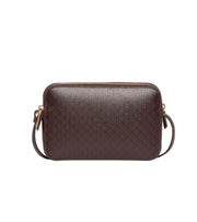 Calvin klein emblem kameralaukku olkalaukku punainen viininpunainen