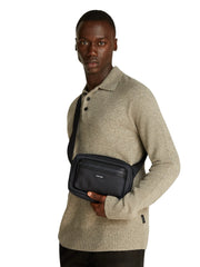 Calvin klein essential kangas olkalaukku kameralaukku musta