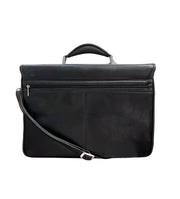 Cavalet nahkainen musta salkku tietokonelaukku iso