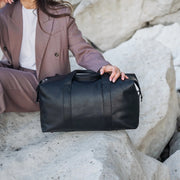 Chesterfiel Brand musta Conor nahka matkakassi