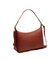 Chesterfield Brand Skara nahka ruskea olkalaukku konjakinruskea