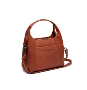 Chesterfield brand Lunera pieni käsilaukku olkalaukku nahka ruskea konjakinruskea