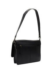 Chesterfield brand aviles olkalaukku musta nahka