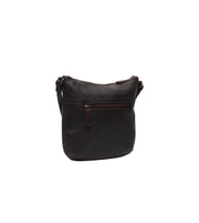 Chesterfield brand olkalaukku tummanruskea redding nahka