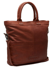 Chesterfield brand ontario ruskea iso olkalaukku nahka