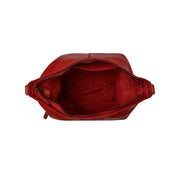 Chesterfield brand punainen bolivia iso olkalaukku nahka