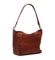 Chesterfield brand ruskea bolivia iso olkalaukku konjakinruskea nahka