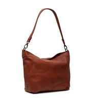 Chesterfield brand ruskea bolivia konjakinruskea iso olkalaukku nahka