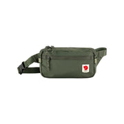 Fjällräven high coast vyölaukku vihreä edestä