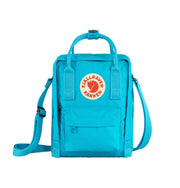 Fjällräven kånken sling pieni reppu sininen deep turquose