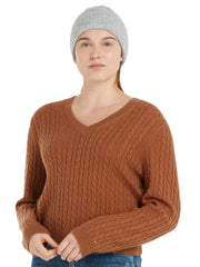 Harmaa pipo tommy hilfiger timeless