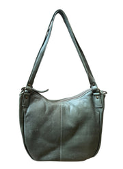 Houseofsajaco sajaco hobo nahka iso olkalaukku vihreä