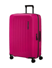 Iso samsonite nuon spinner matkalaukku ruby pinkki