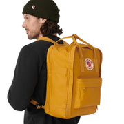 Kånken fjällräven keltainen iso reppu