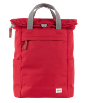 London roka keskikokoinen reppu punainen