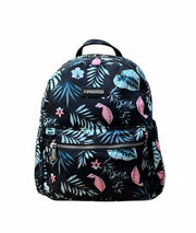 Marris sininen pieni reppu kangas kuvioitu