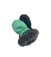 Mintunvihreät rukkaset vilperi lasten