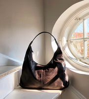 Montana Hays iso olkalaukku tummanruskea