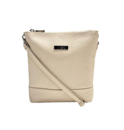 Nabo olkalaukku pysty vaalea beige