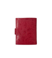 Nabo pieni lompakko kuvioitu punainen nahka