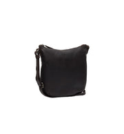 Redding chesterfield brand olkalaukku tummanruskea naka