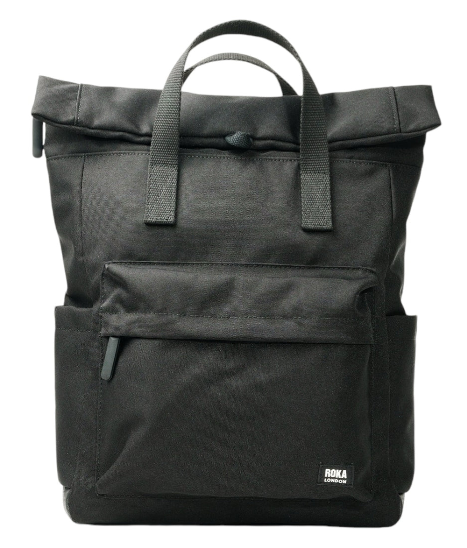 Roka London Reppu Black Label M koko Musta Laukkuni Roka London Reppu Black Label M koko Musta Laukkuni