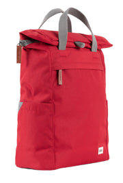 Roka london keskikokoinen punainen reppu