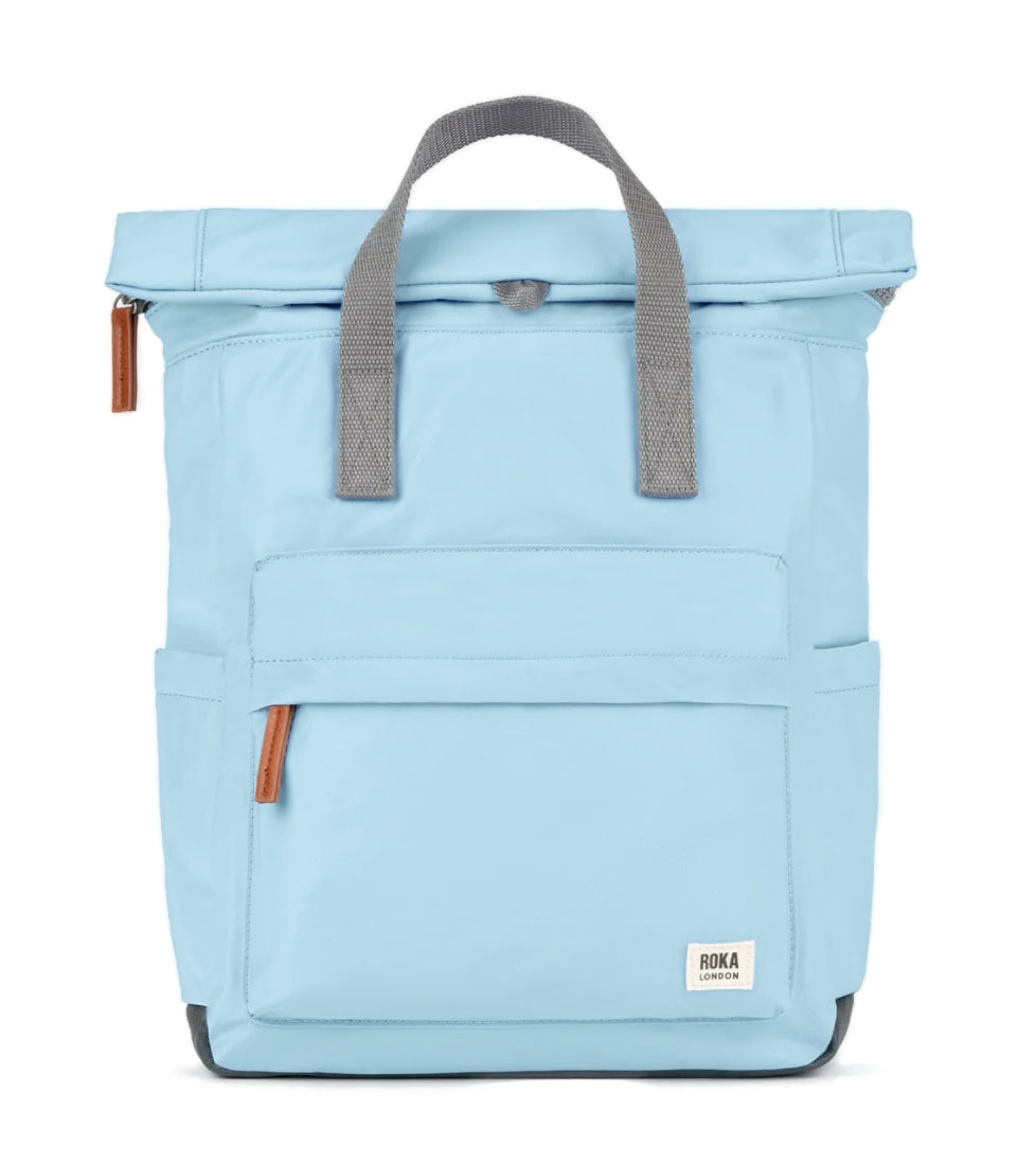 Roka London Reppu Canfield B Canvas Vaaleansininen Laukkuni Roka London Reppu Canfield B Canvas Vaaleansininen Laukkuni