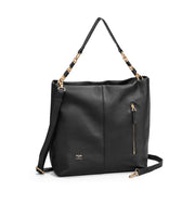 Sajaco hobo barcelona musta iso olkalaukku