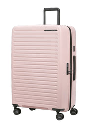 Samsonite restackd iso matkalaukku laajennettava vaaleanpunainen rose