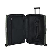 Samsonite upscape vihreä iso matkalaukku laajennettava