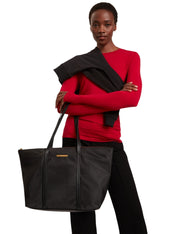 Ted Baker Nycole nylon iso musta olkalaukku tote