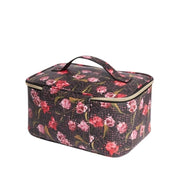 Ted Baker Tulby kukkakuvioitu musta toilettilaukku