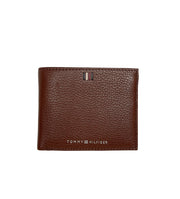 Tommy hilfiger central nahka lompakko ruskea iso miesten