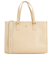 Tommy hilfiger monotype iso beige käsilaukku