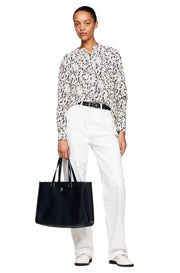 Tommy hilfiger monotype iso musta käsilaukku