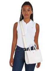 Tommy hilfiger monotype pieni valkoinen käsilaukku