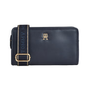 Tommy hilfiger monotype tummansininen olkalaukku pieni