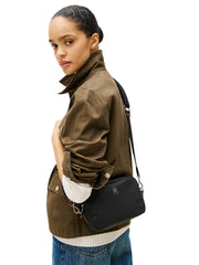 Tommy hilfiger musta Popette olkalaukku kangas