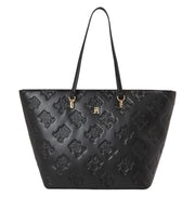 Tommy hilfiger refined tote iso musta käsilaukku