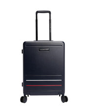 tommy hilfiger signature tummansininen lentolaukku sininen