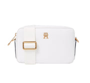 Tommy hilfiger valkoinen esssntial kameralaukku olkalaukku