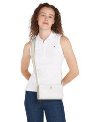 Tommy hilfiger valkoinen monotype olkalaukku pieni