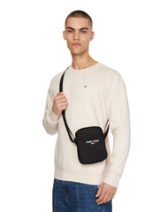 Tommy jeans essential miesten pieni kevyt olkalaukku reporter