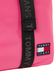 Tommy jeans essential pinkki kangas kassi laukku