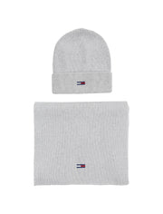 Tommy jeans harmaa lahjapakkaus pipo huivi